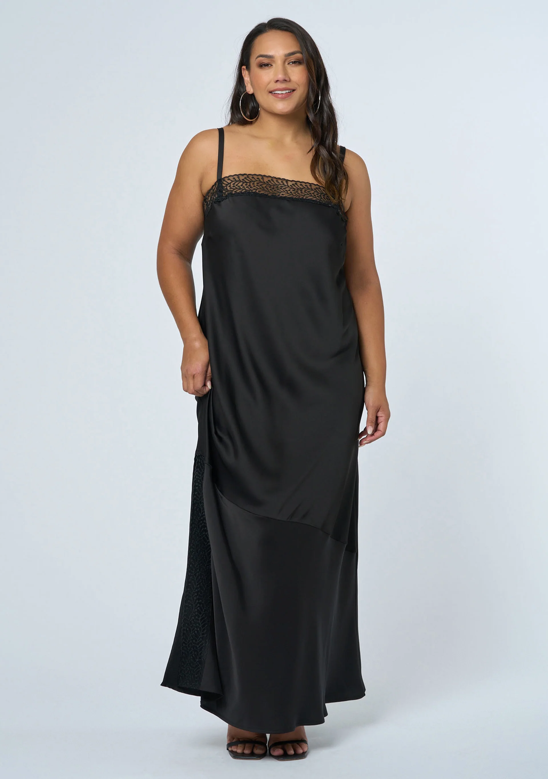 Vortex Maxi Slip Dress - Image 5
