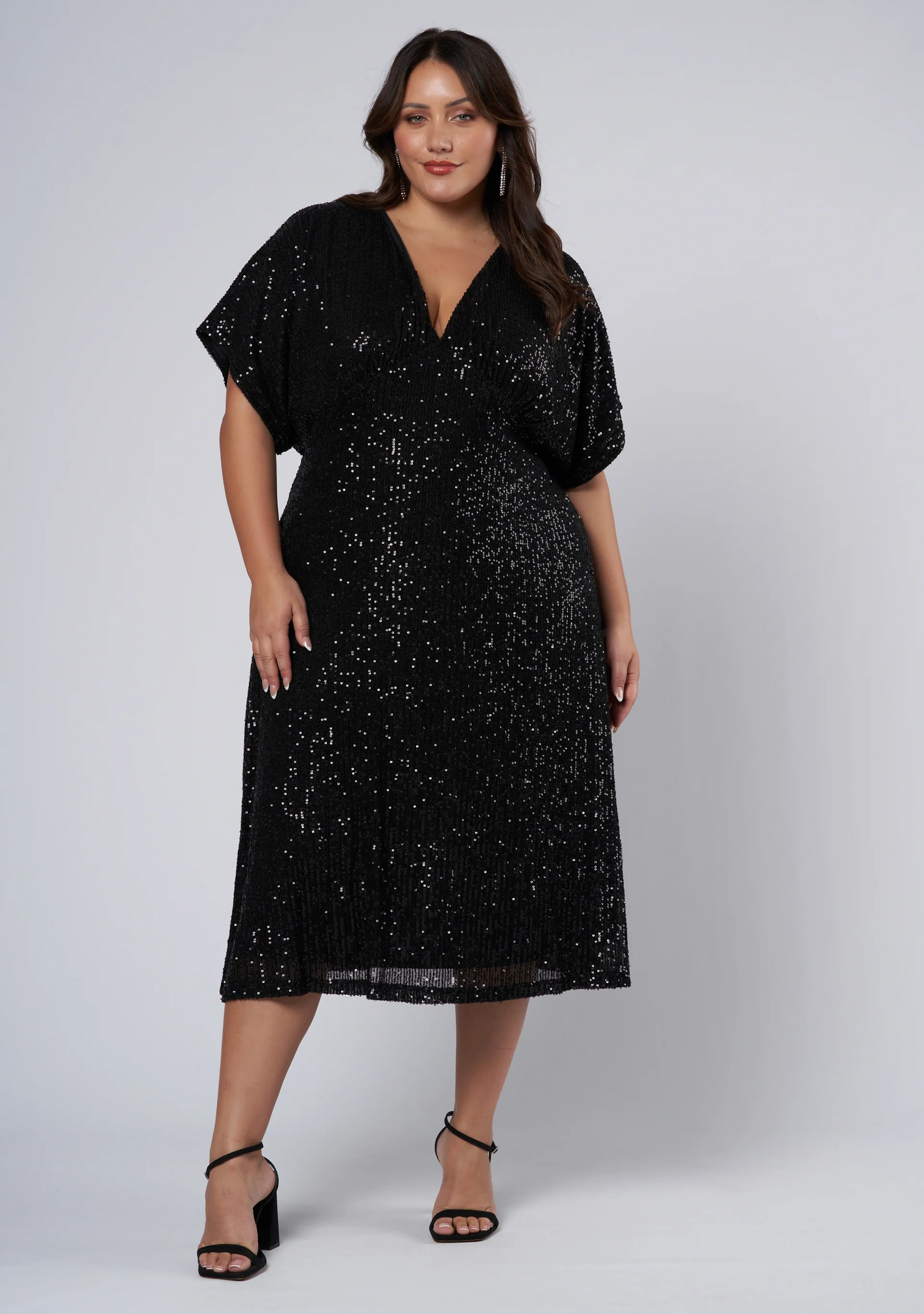 Want you Sequin Midi Dress - Image 4
