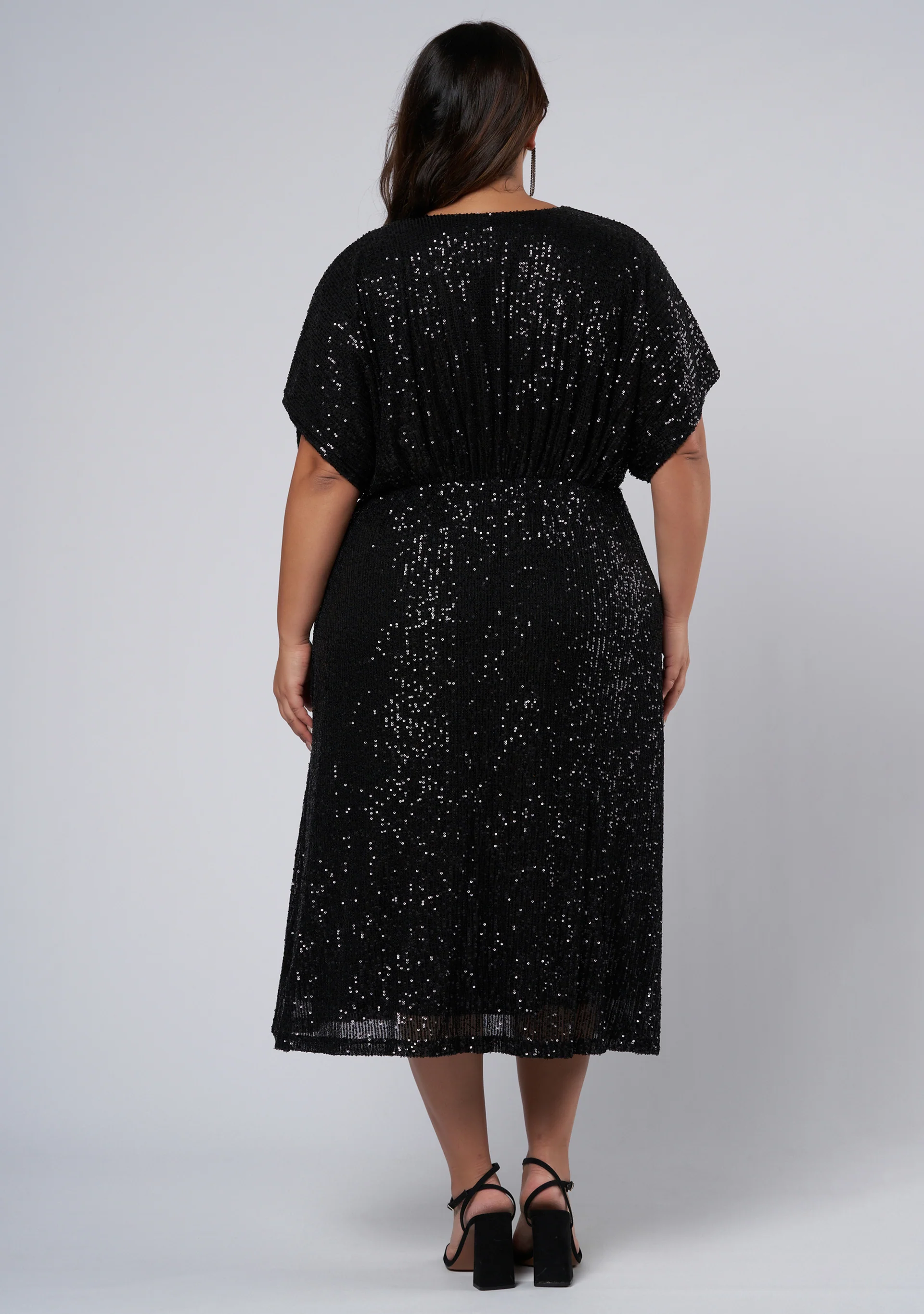 Want you Sequin Midi Dress - Image 6