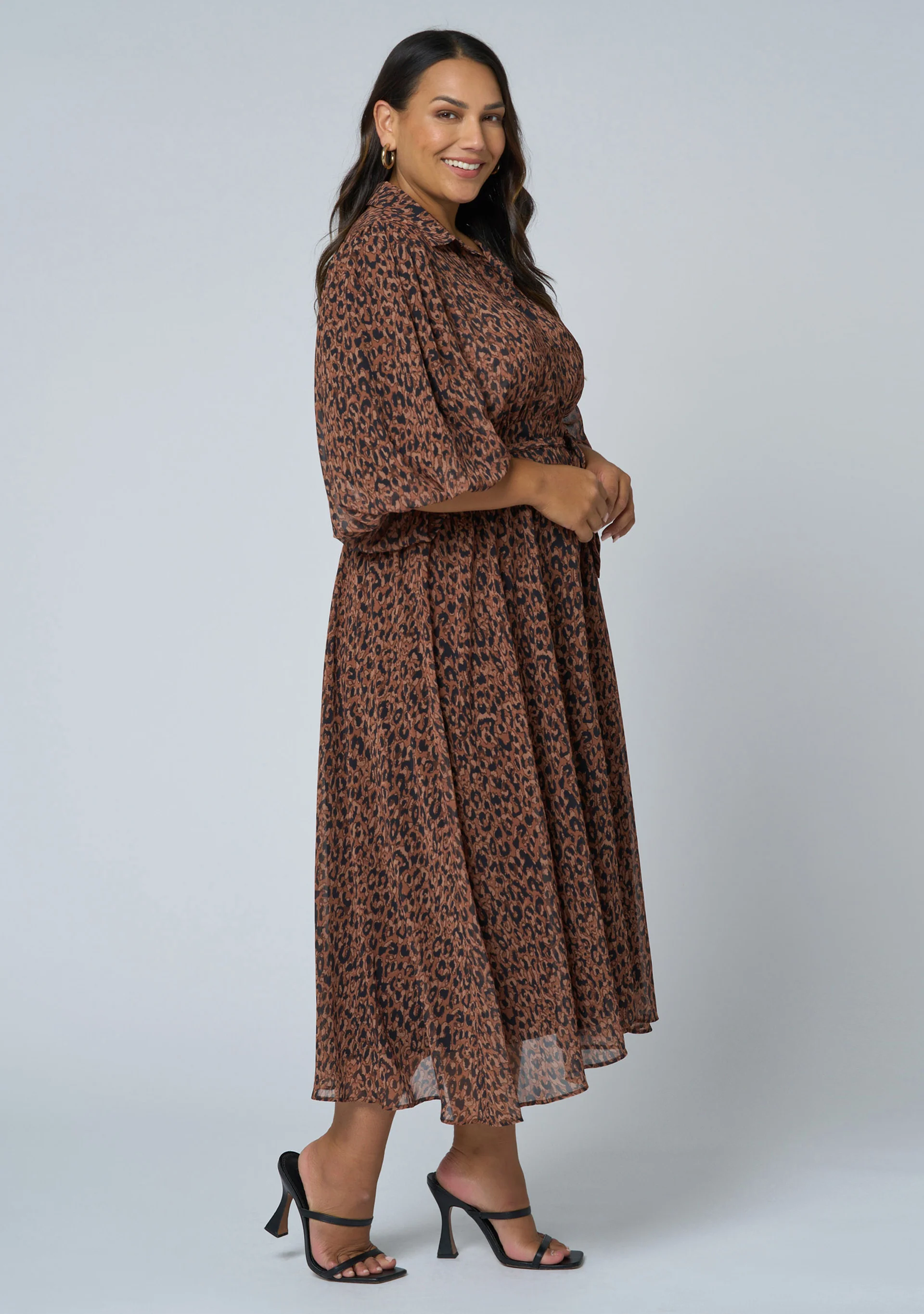 Wild Instincts Midi Dress - Image 4