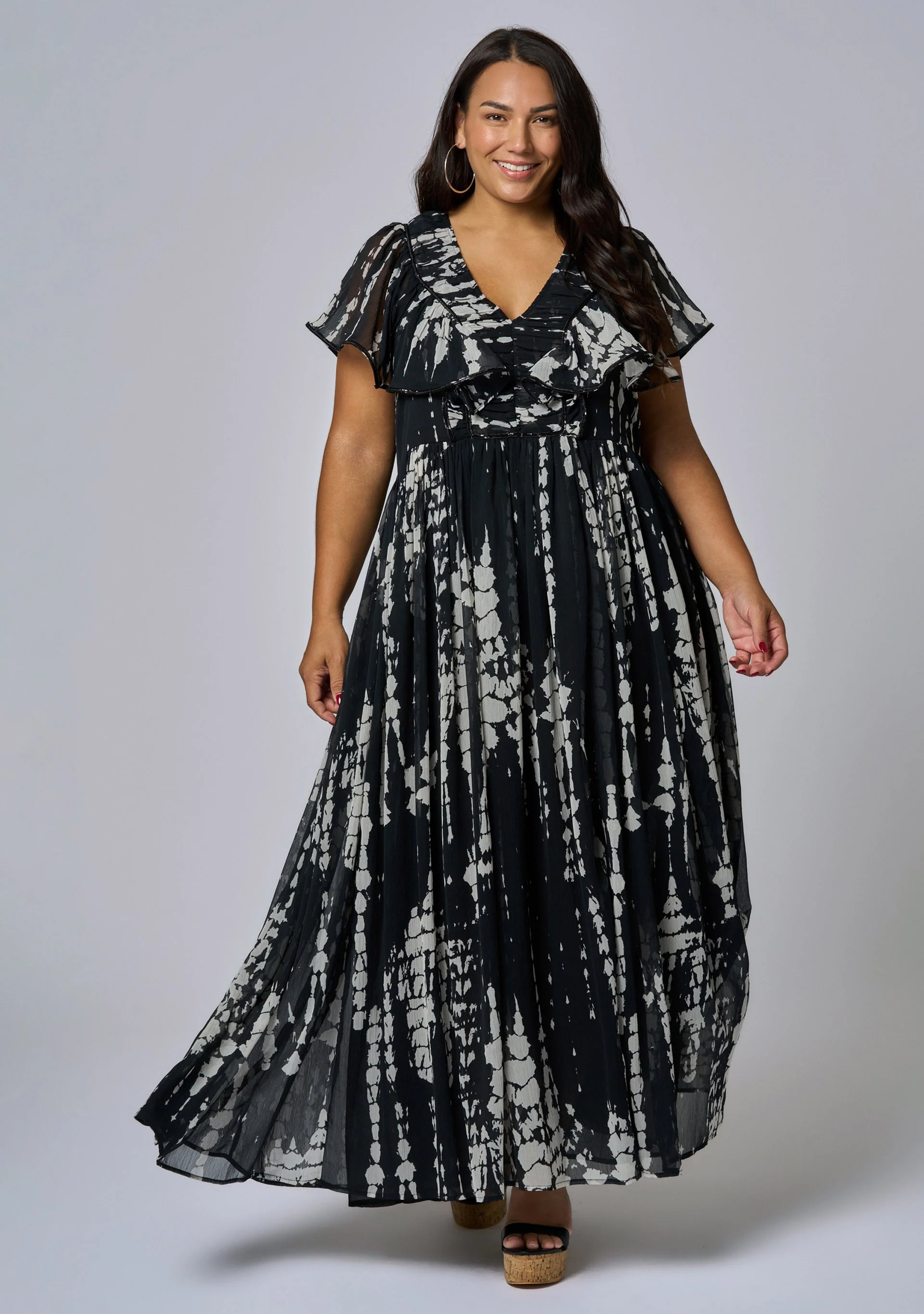 Woven Stars Maxi Dress - Image 3