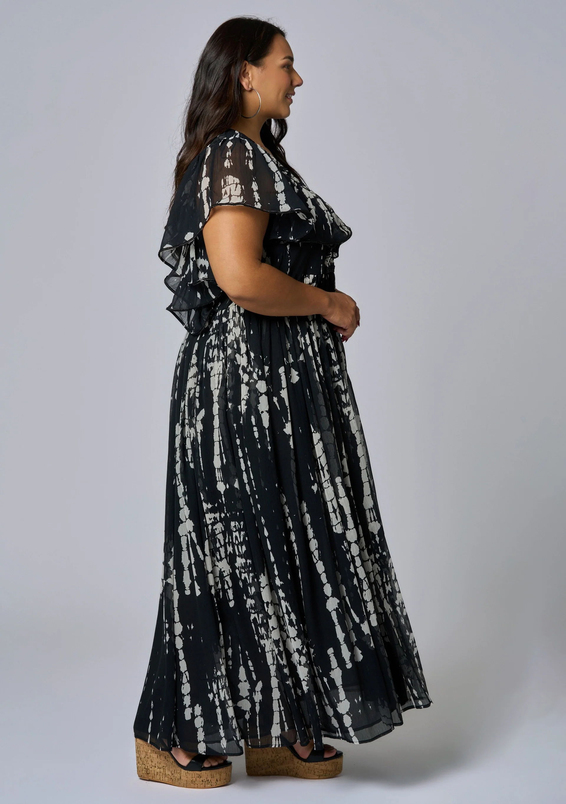 Woven Stars Maxi Dress - Image 4