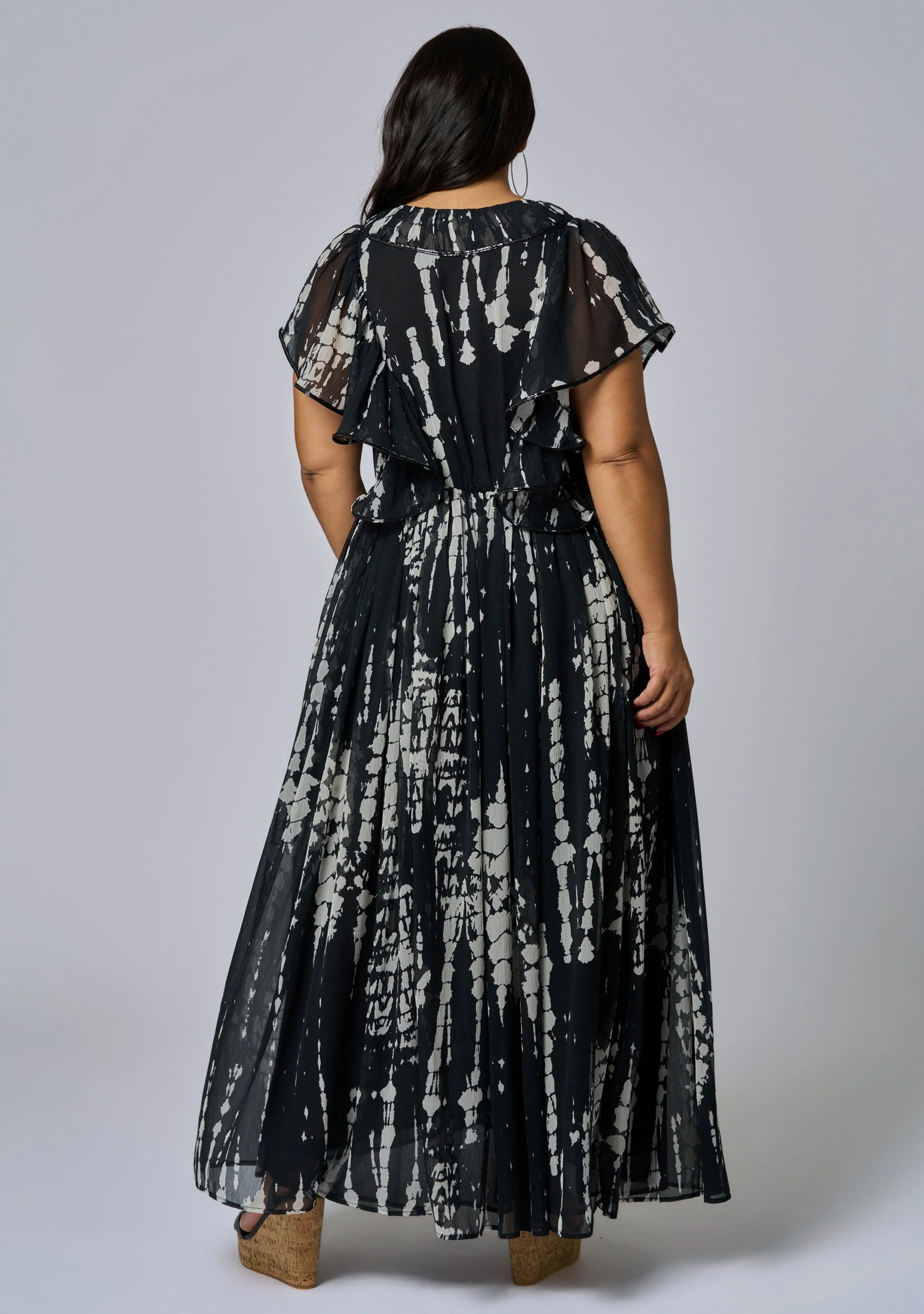 Woven Stars Maxi Dress - Image 5