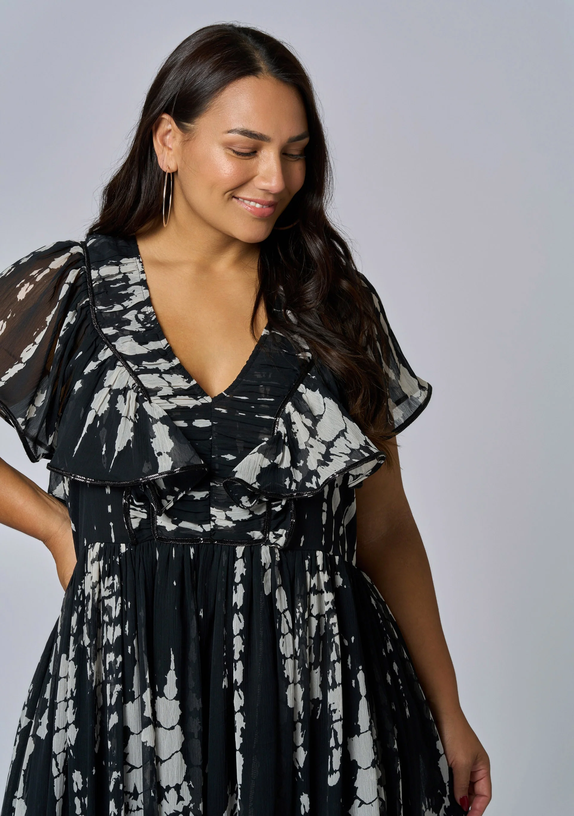 Woven Stars Maxi Dress - Image 6