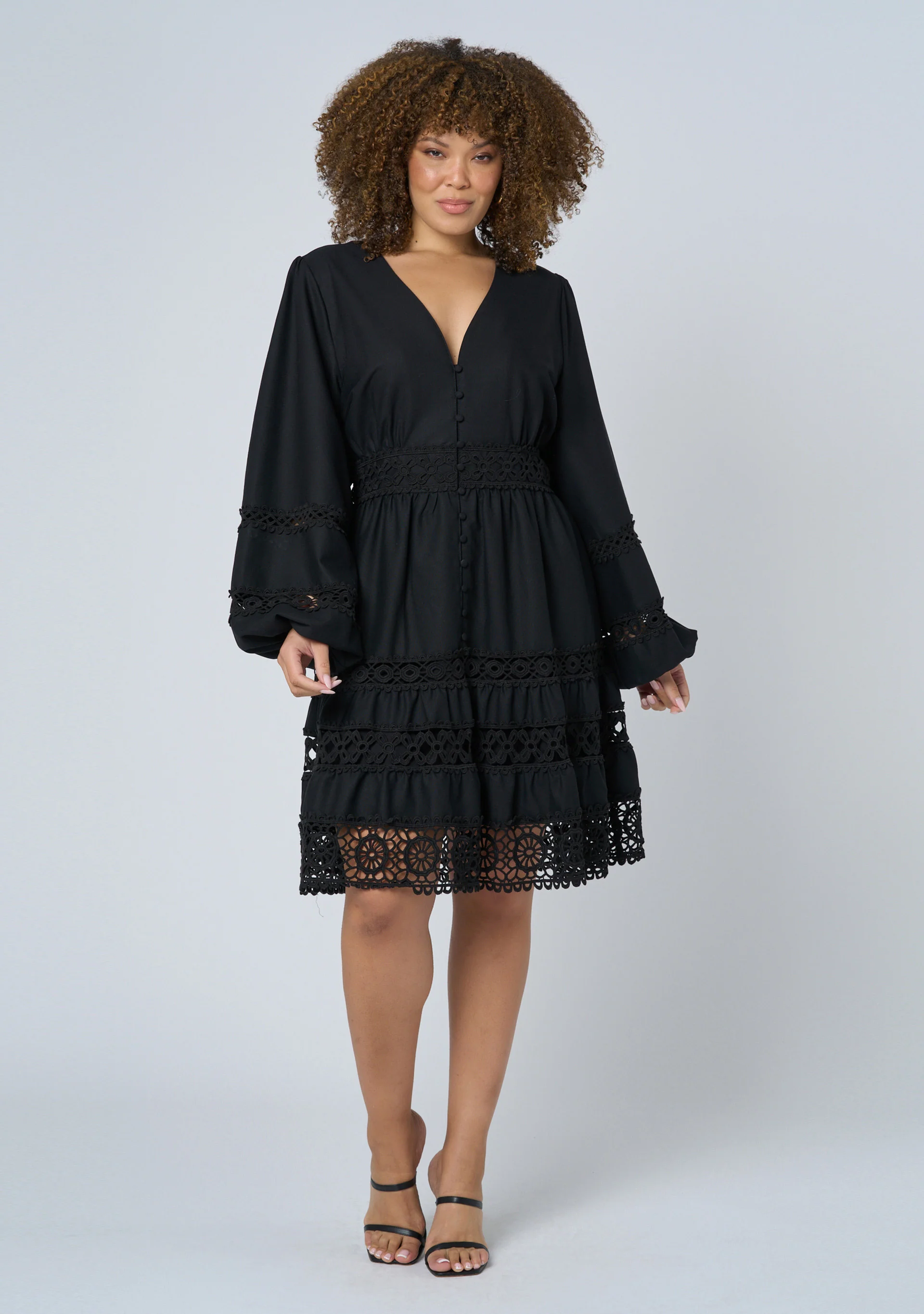 Zaliah Lace Mini Dress - Image 3