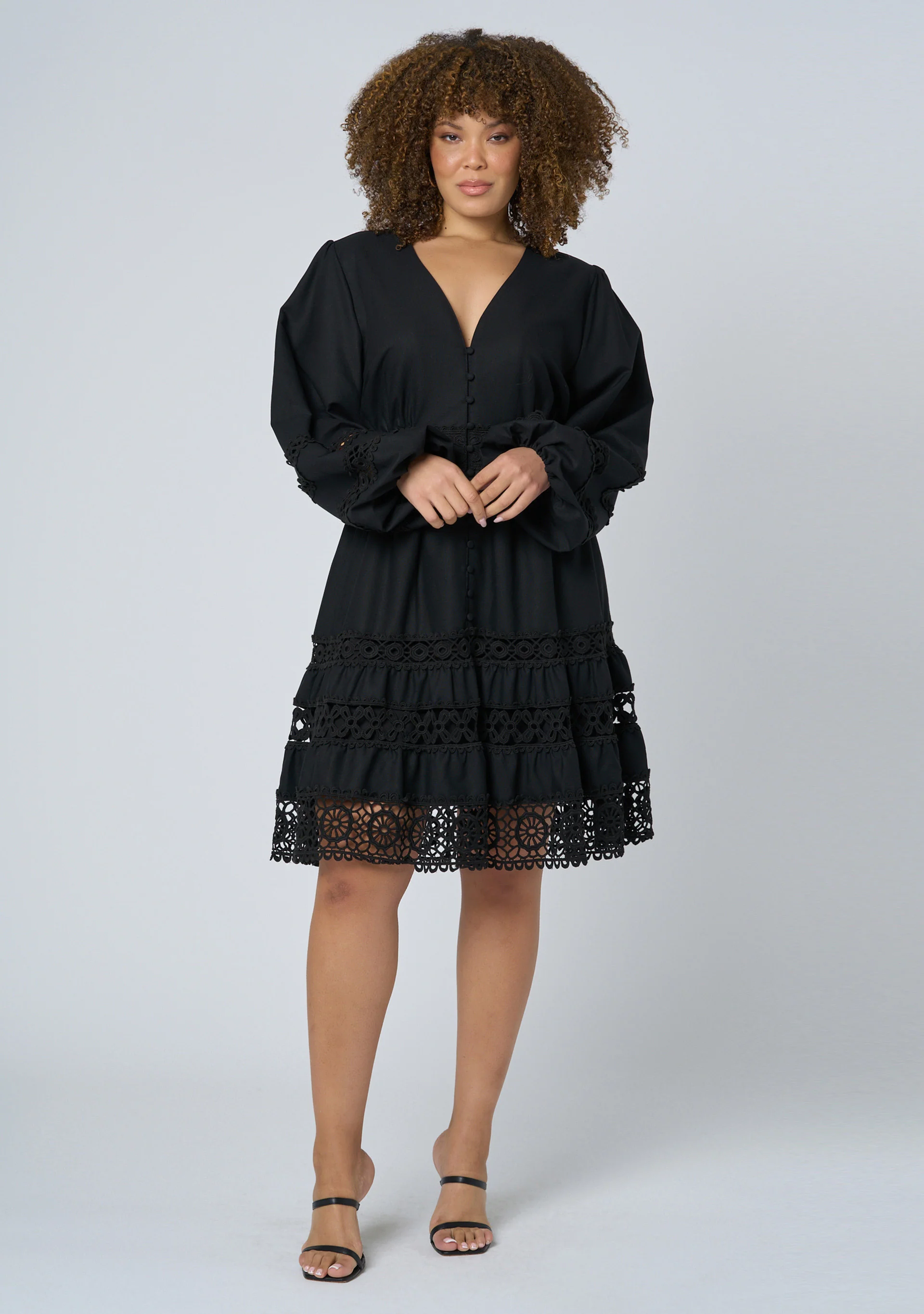 Zaliah Lace Mini Dress - Image 5