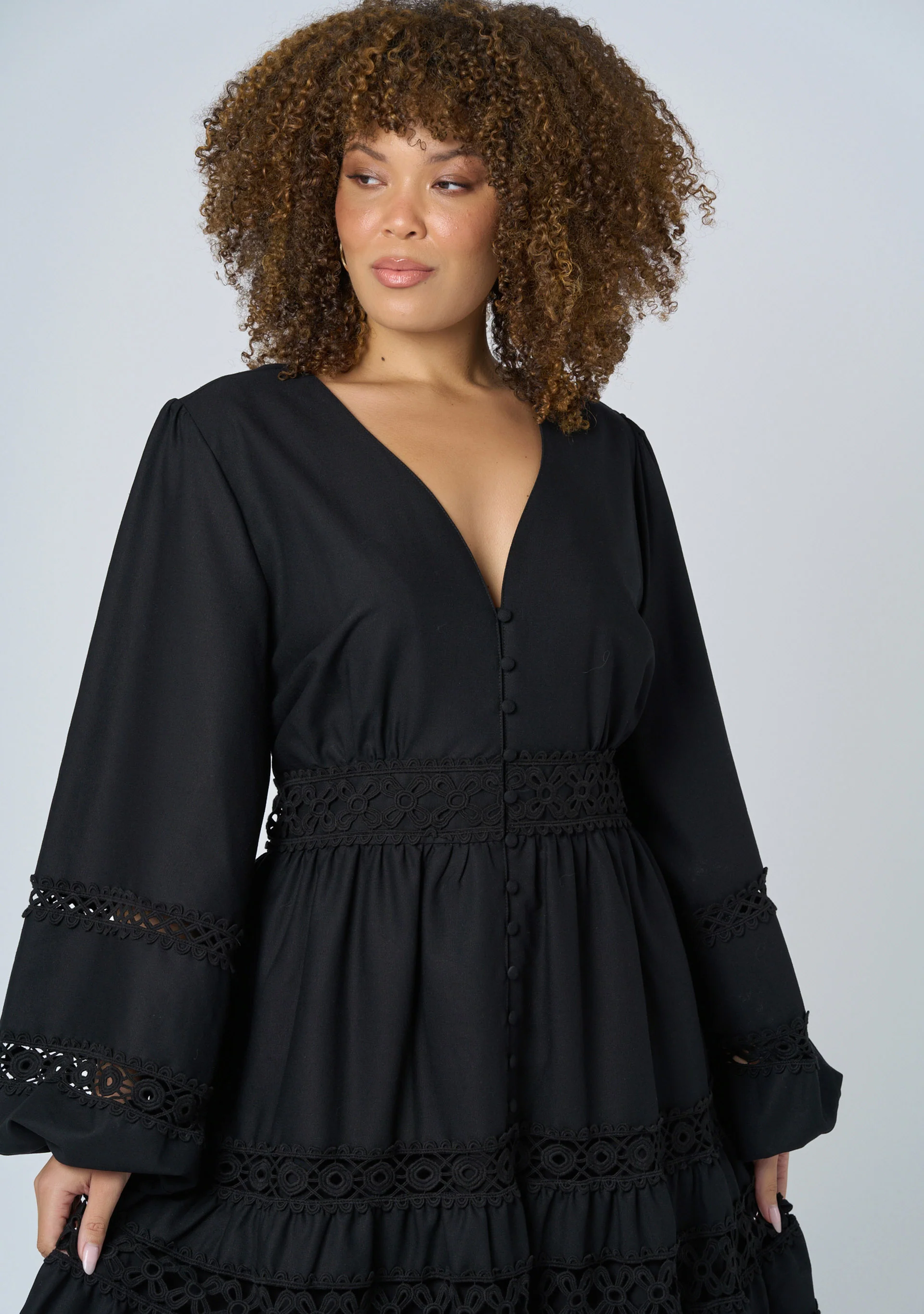 Zaliah Lace Mini Dress - Image 9